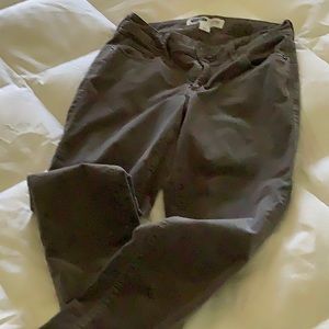 Old navy gray Rockstar velvet jeans